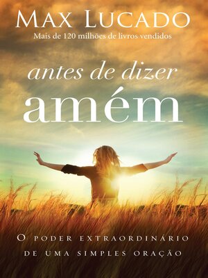 cover image of Antes de dizer amém